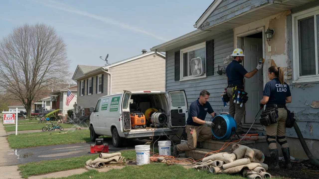 Flood Cleanup in Sparrow Bush, NY near me